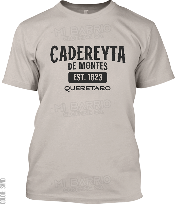 Cadereyta de Montes, Queretaro Signature T-Shirt