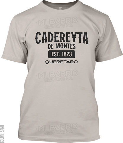 Cadereyta de Montes, Queretaro Signature T-Shirt