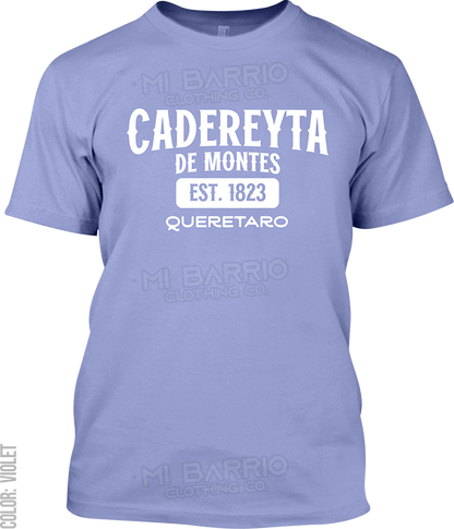 Cadereyta de Montes, Queretaro Signature T-Shirt