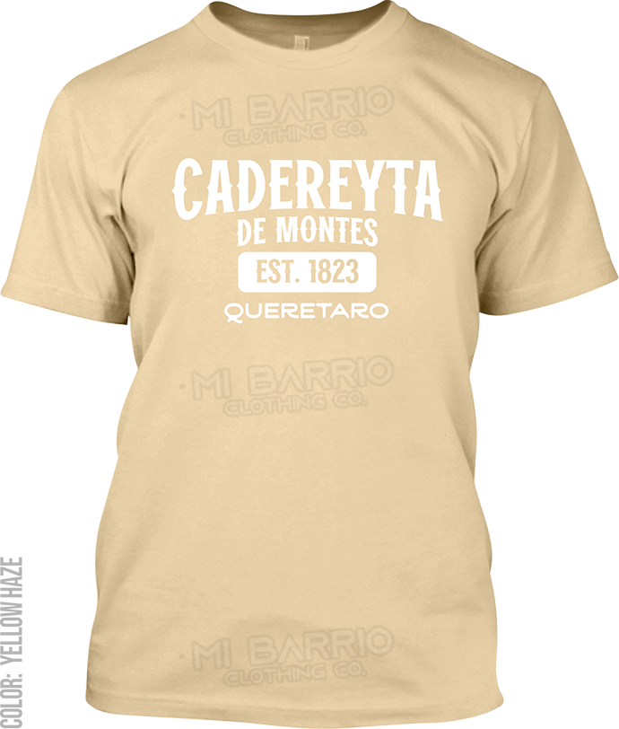 Cadereyta de Montes, Queretaro Signature T-Shirt