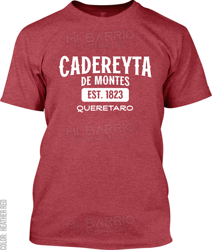 Cadereyta de Montes, Queretaro Signature T-Shirt