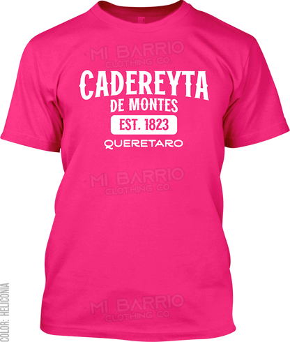 Cadereyta de Montes, Queretaro Signature T-Shirt