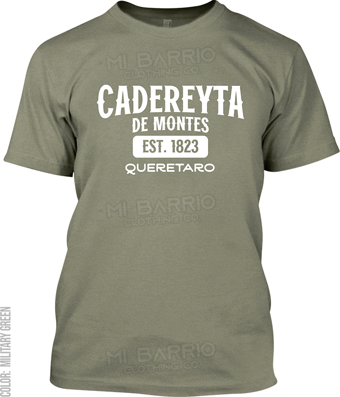 Cadereyta de Montes, Queretaro Signature T-Shirt