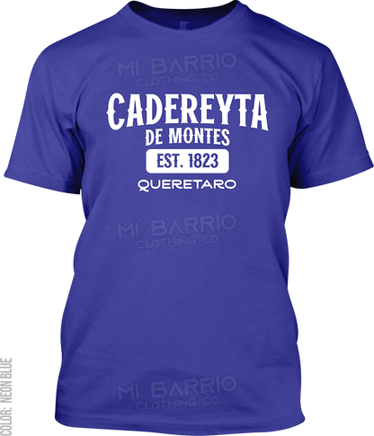 Cadereyta de Montes, Queretaro Signature T-Shirt