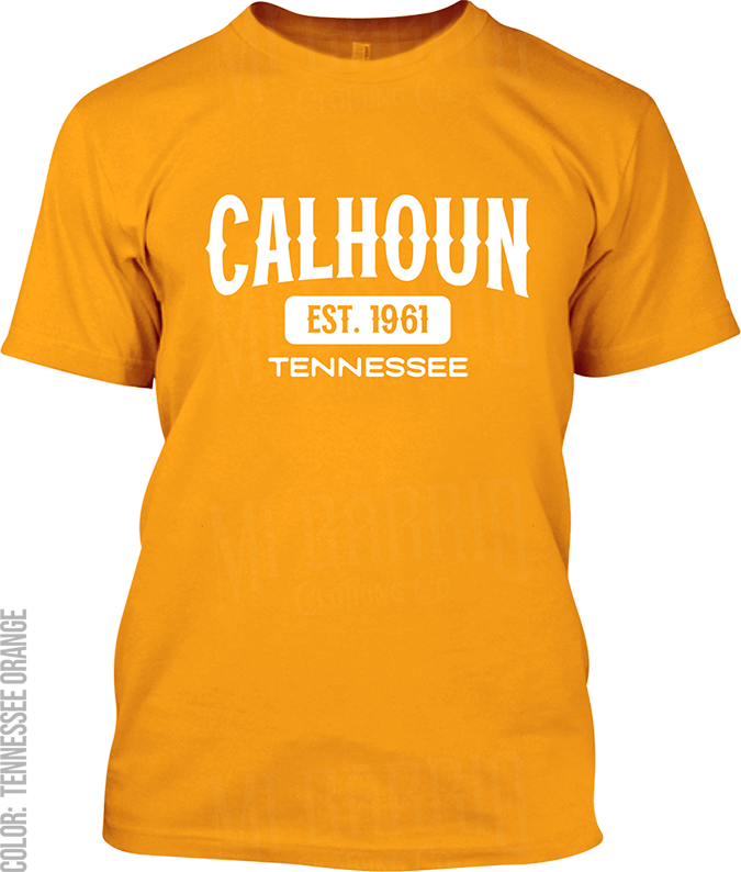 Calhoun, Tennessee Signature T-Shirt