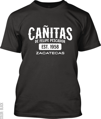 Cañitas de Felipe Pescador, Zacatecas Signature T-Shirt