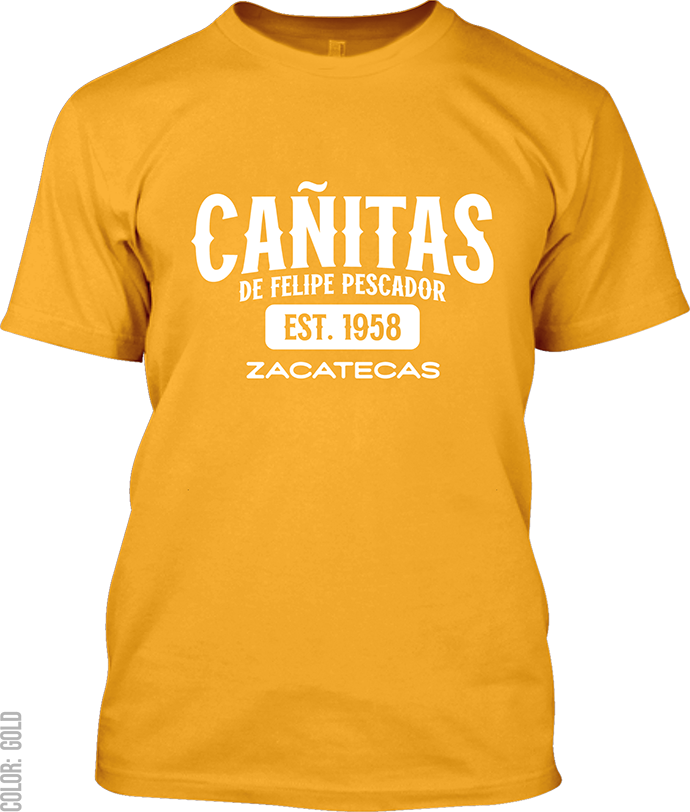 Cañitas de Felipe Pescador, Zacatecas Signature T-Shirt