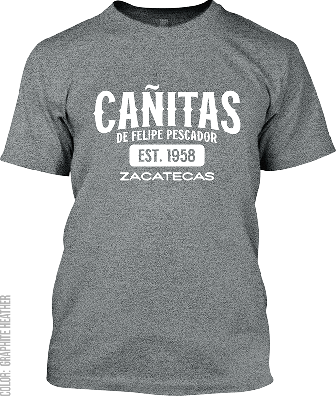 Cañitas de Felipe Pescador, Zacatecas Signature T-Shirt