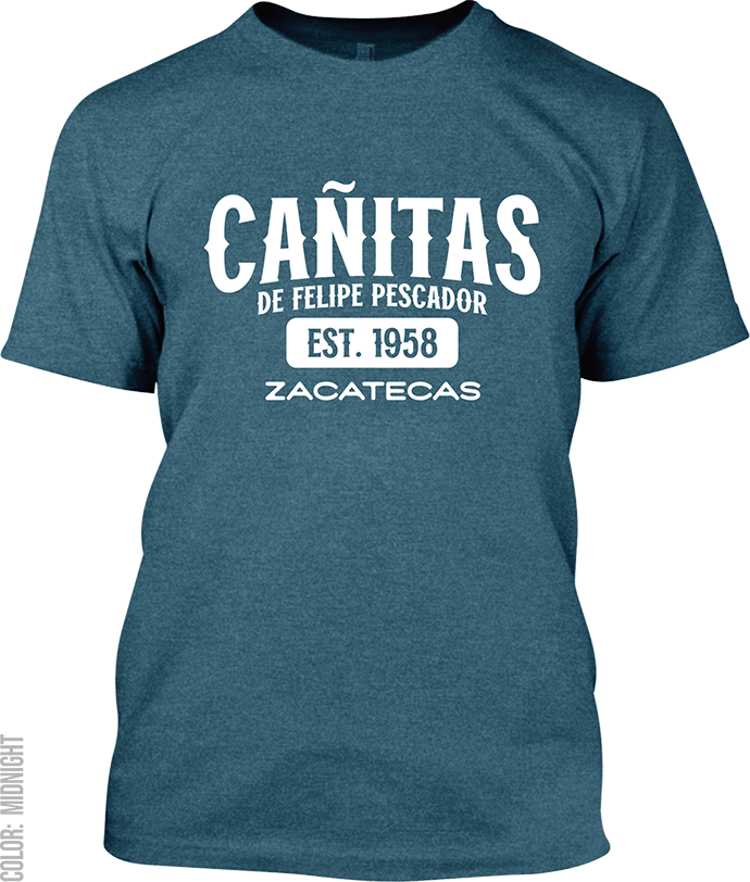 Cañitas de Felipe Pescador, Zacatecas Signature T-Shirt