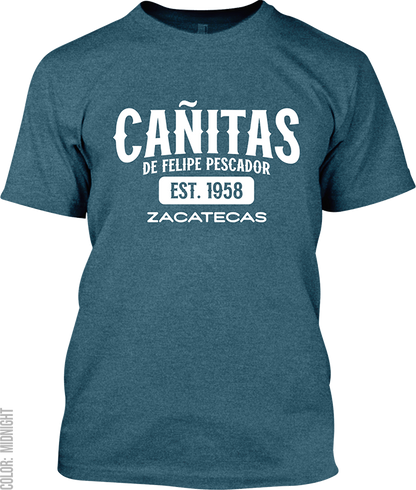 Cañitas de Felipe Pescador, Zacatecas Signature T-Shirt