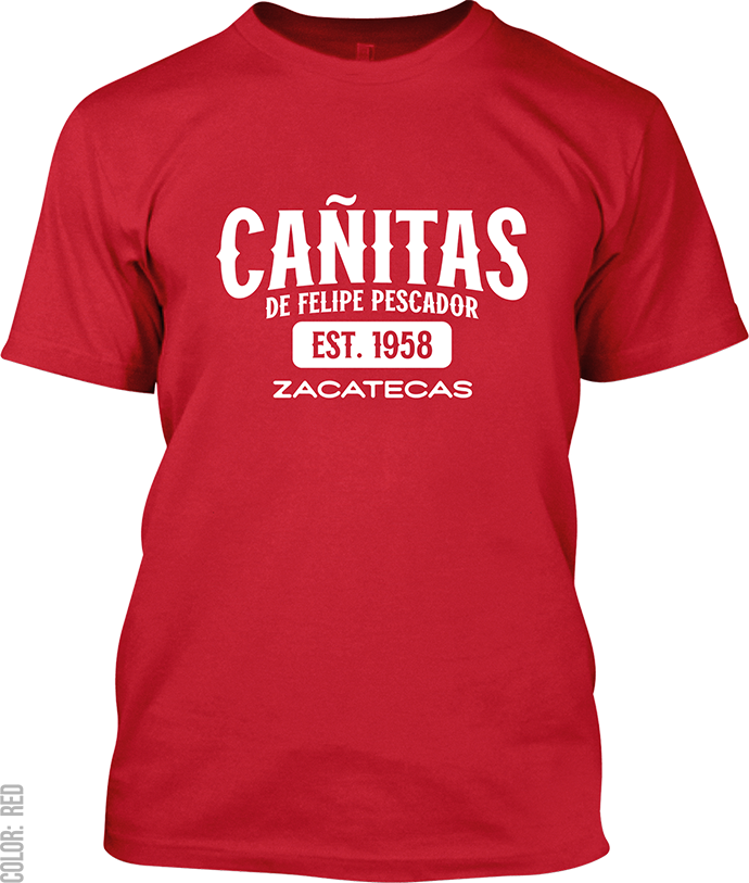 Cañitas de Felipe Pescador, Zacatecas Signature T-Shirt