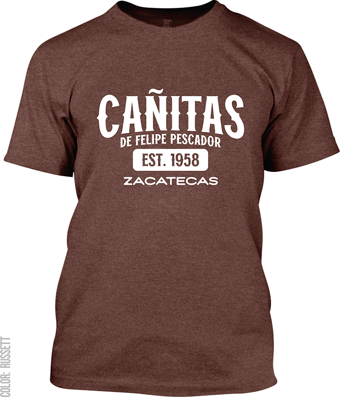 Cañitas de Felipe Pescador, Zacatecas Signature T-Shirt