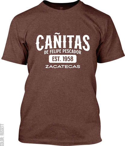 Cañitas de Felipe Pescador, Zacatecas Signature T-Shirt