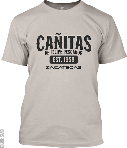 Cañitas de Felipe Pescador, Zacatecas Signature T-Shirt