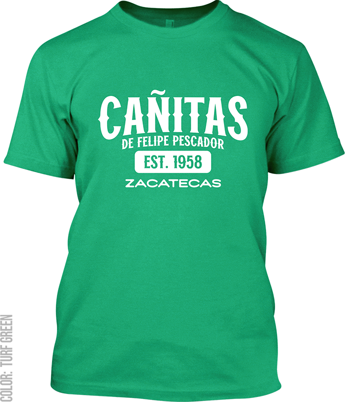 Cañitas de Felipe Pescador, Zacatecas Signature T-Shirt