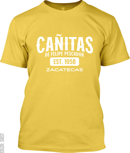 Cañitas de Felipe Pescador, Zacatecas Signature T-Shirt