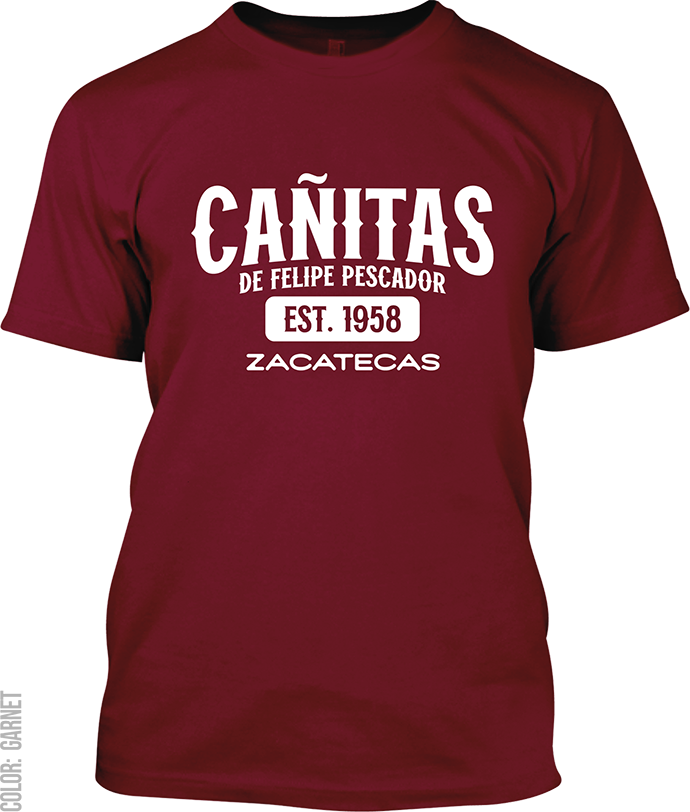 Cañitas de Felipe Pescador, Zacatecas Signature T-Shirt