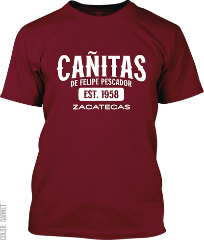 Cañitas de Felipe Pescador, Zacatecas Signature T-Shirt