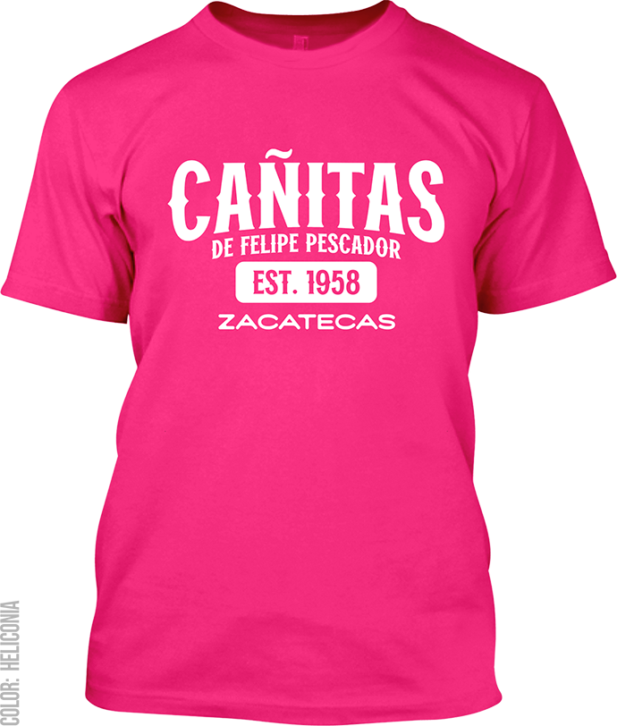 Cañitas de Felipe Pescador, Zacatecas Signature T-Shirt