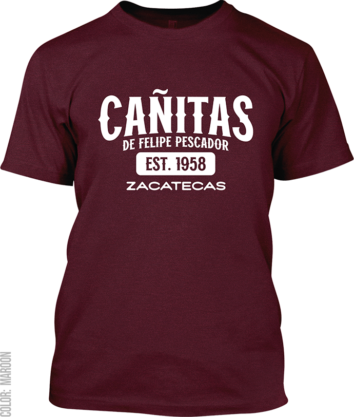 Cañitas de Felipe Pescador, Zacatecas Signature T-Shirt