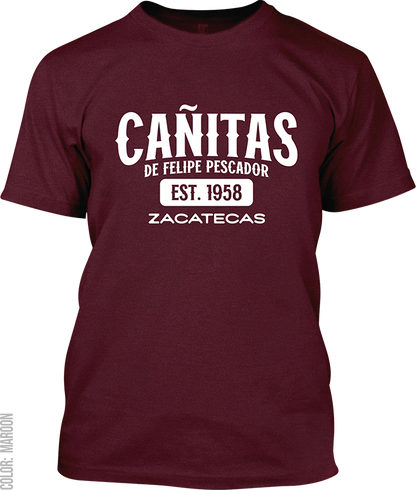 Cañitas de Felipe Pescador, Zacatecas Signature T-Shirt