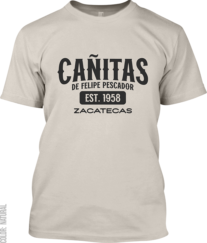 Cañitas de Felipe Pescador, Zacatecas Signature T-Shirt