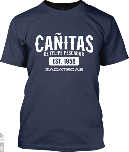 Cañitas de Felipe Pescador, Zacatecas Signature T-Shirt