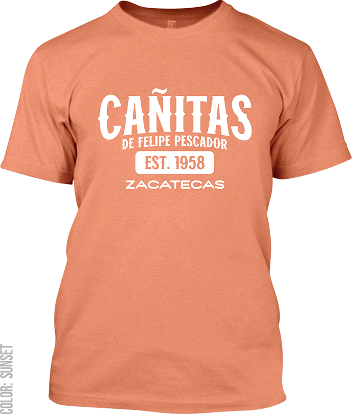 Cañitas de Felipe Pescador, Zacatecas Signature T-Shirt