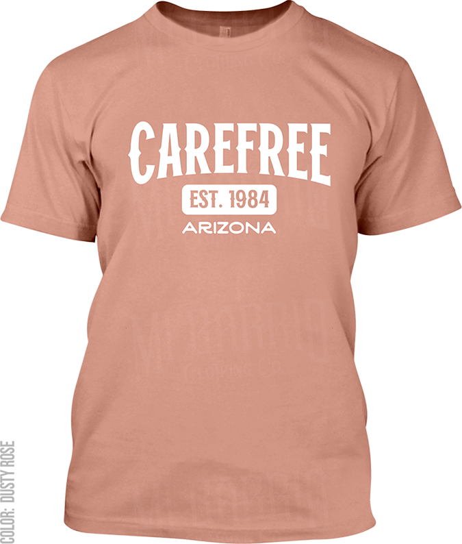 Carefree, Arizona Signature T-Shirt