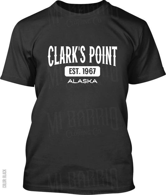 Clark's Point, Alaska Signature T-Shirt