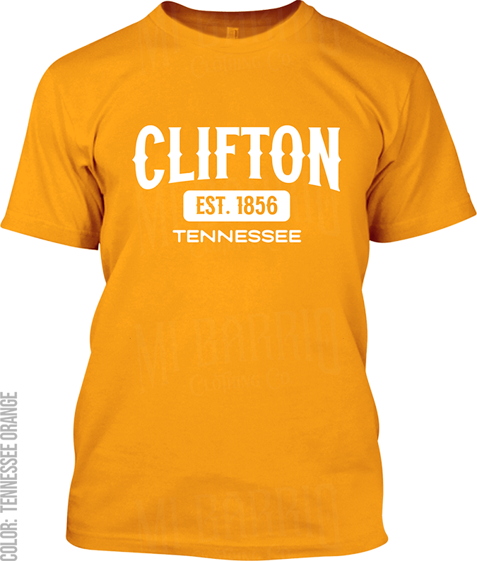 Clifton, Tennessee Signature T-Shirt