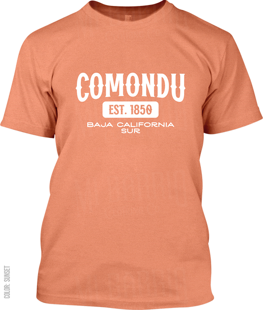 Comondu, Baja California Sur Signature T-Shirt