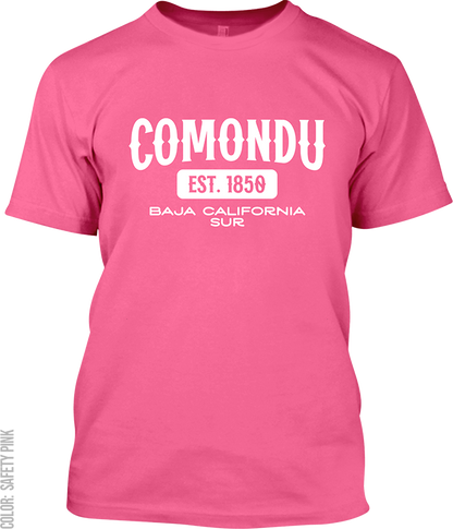 Comondu, Baja California Sur Signature T-Shirt