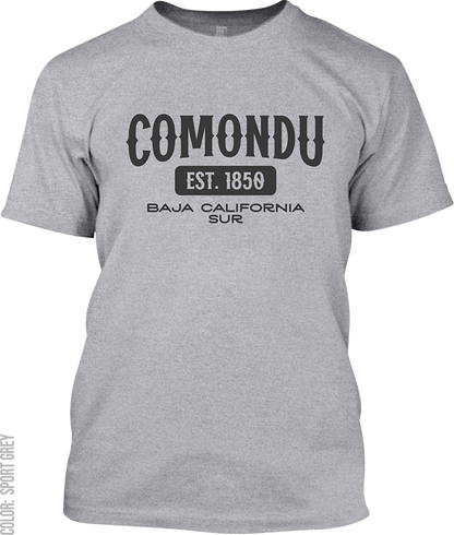 Comondu, Baja California Sur Signature T-Shirt