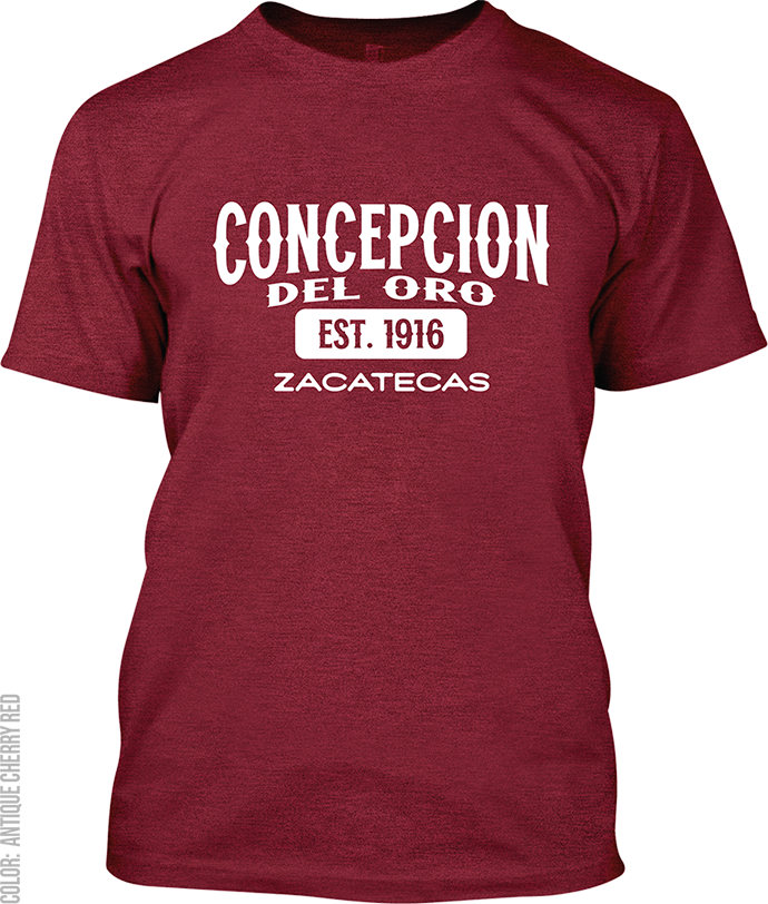 Concepcion del Oro, Zacatecas Signature T-Shirt