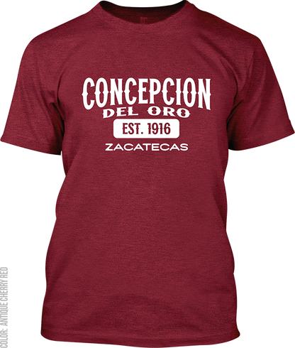 Concepcion del Oro, Zacatecas Signature T-Shirt