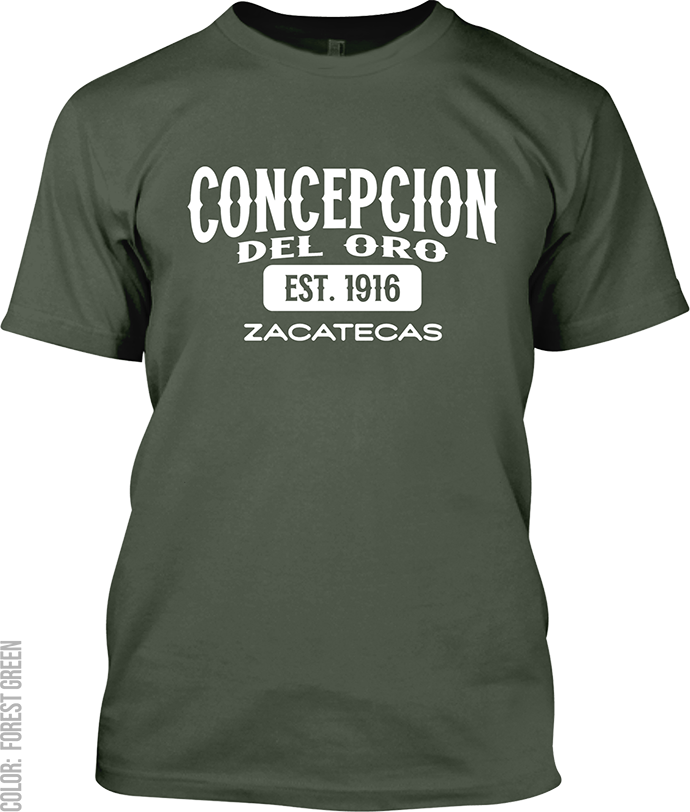 Concepcion del Oro, Zacatecas Signature T-Shirt