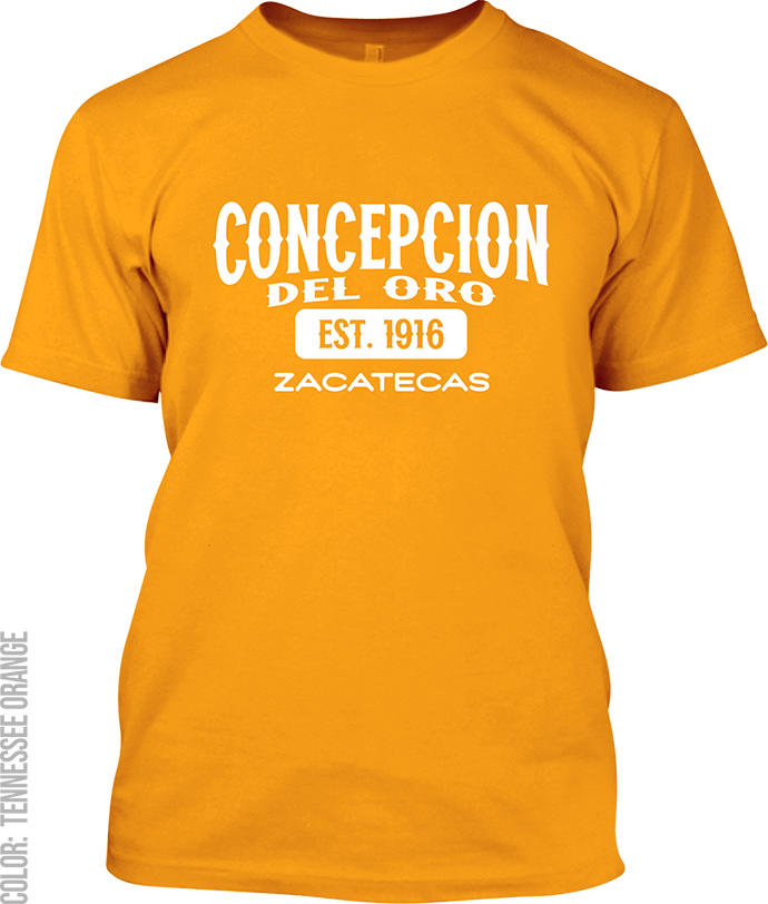 Concepcion del Oro, Zacatecas Signature T-Shirt