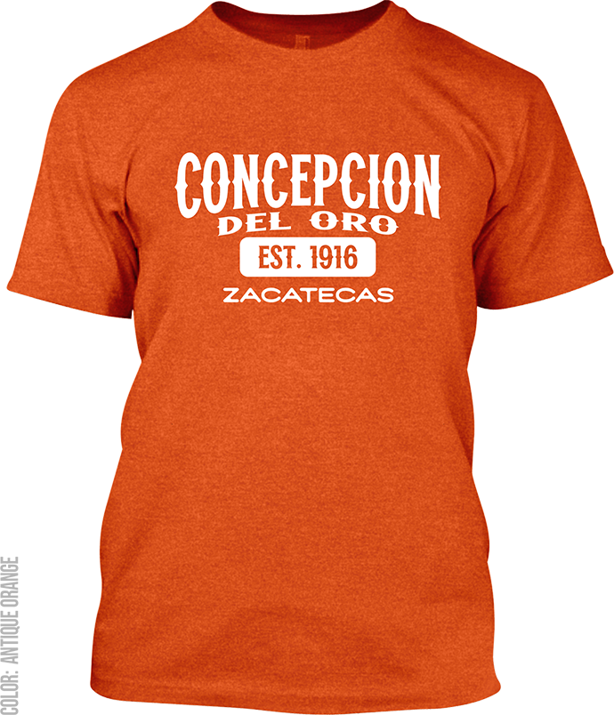 Concepcion del Oro, Zacatecas Signature T-Shirt