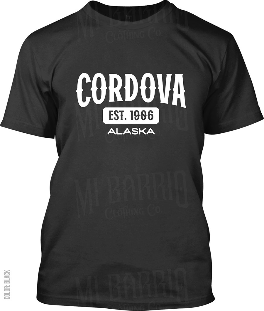 Cordova, Alaska Signature T-Shirt