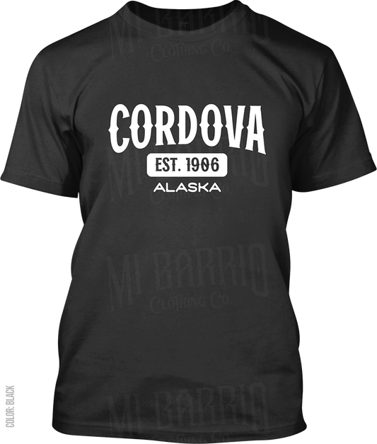 Cordova, Alaska Signature T-Shirt