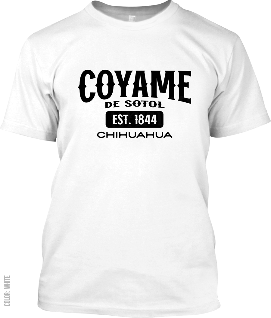 Coyame del Sotol, Chihuahua Signature T-Shirt