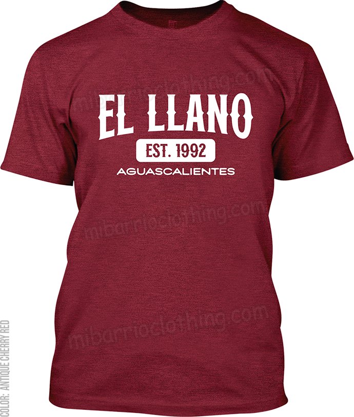 El Llano, Aguascalientes Signature T-Shirt