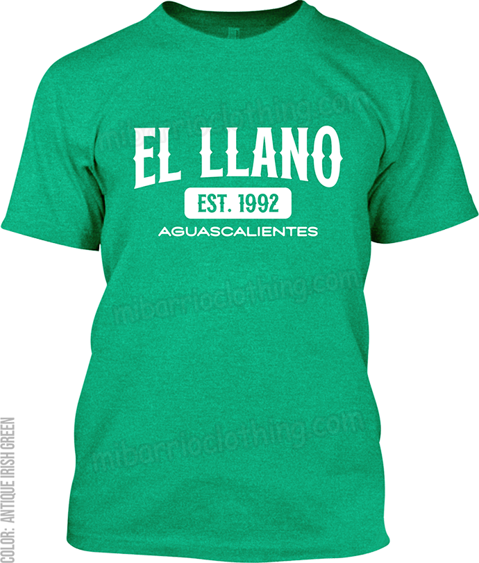 El Llano, Aguascalientes Signature T-Shirt