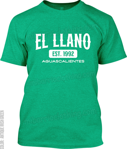 El Llano, Aguascalientes Signature T-Shirt