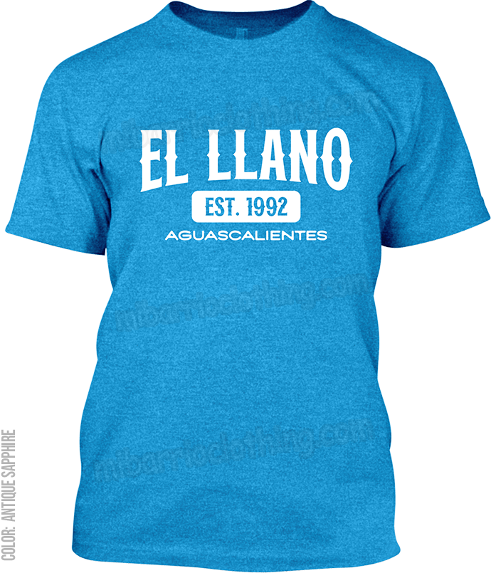 El Llano, Aguascalientes Signature T-Shirt