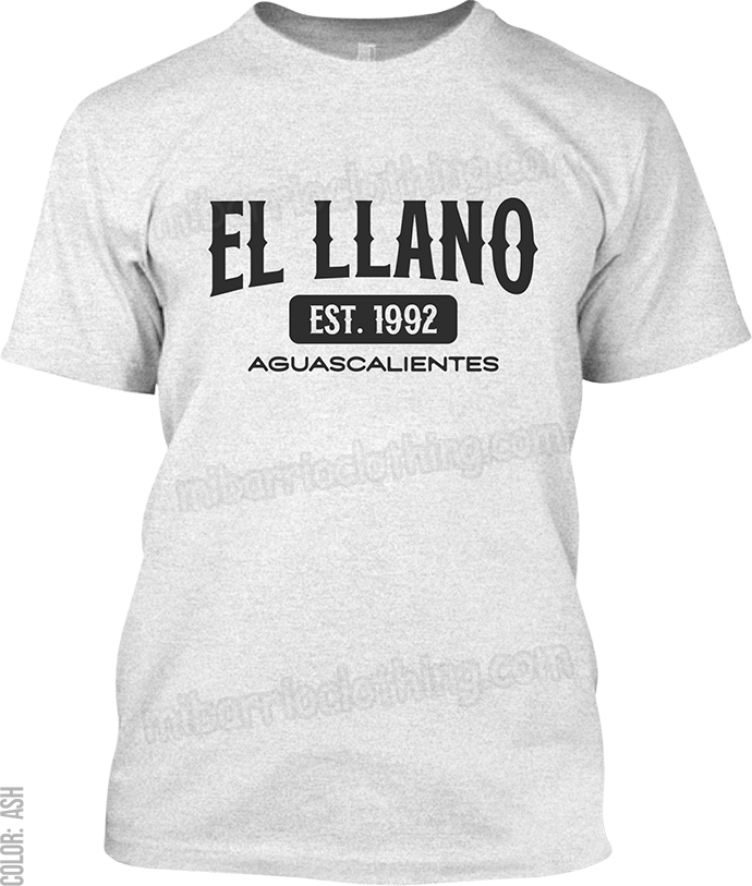 El Llano, Aguascalientes Signature T-Shirt