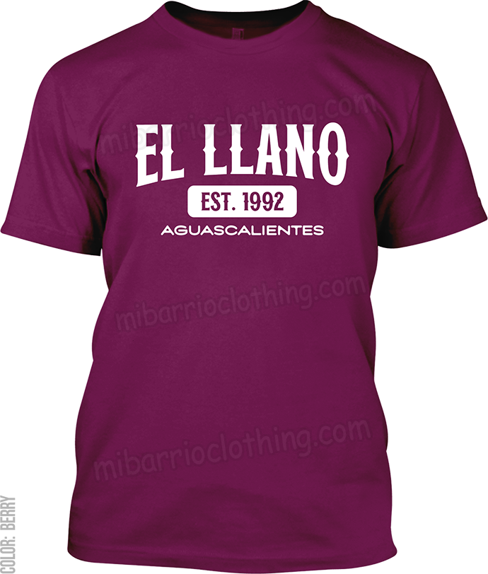 El Llano, Aguascalientes Signature T-Shirt