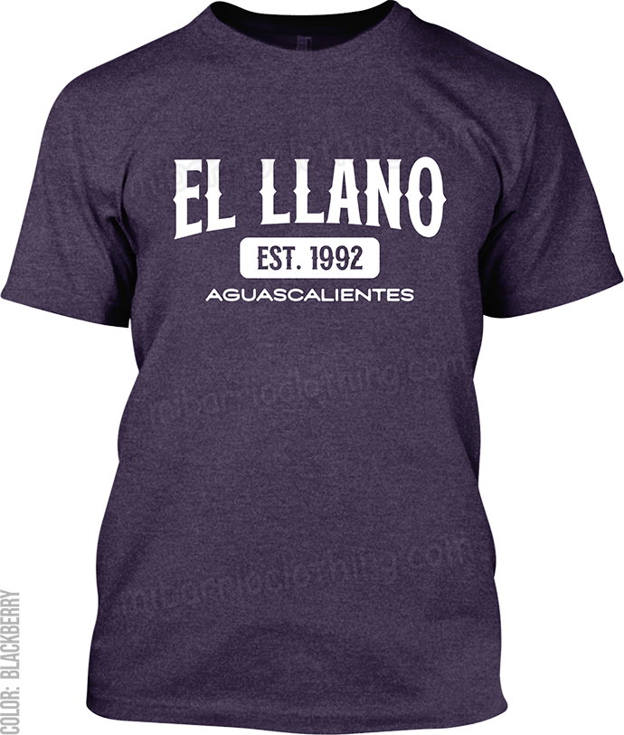 El Llano, Aguascalientes Signature T-Shirt