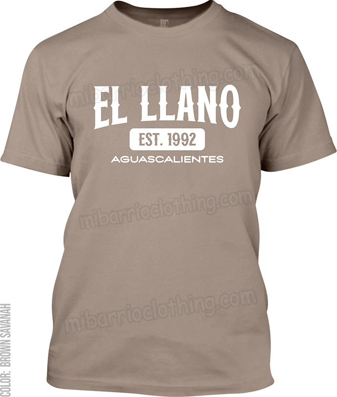 El Llano, Aguascalientes Signature T-Shirt